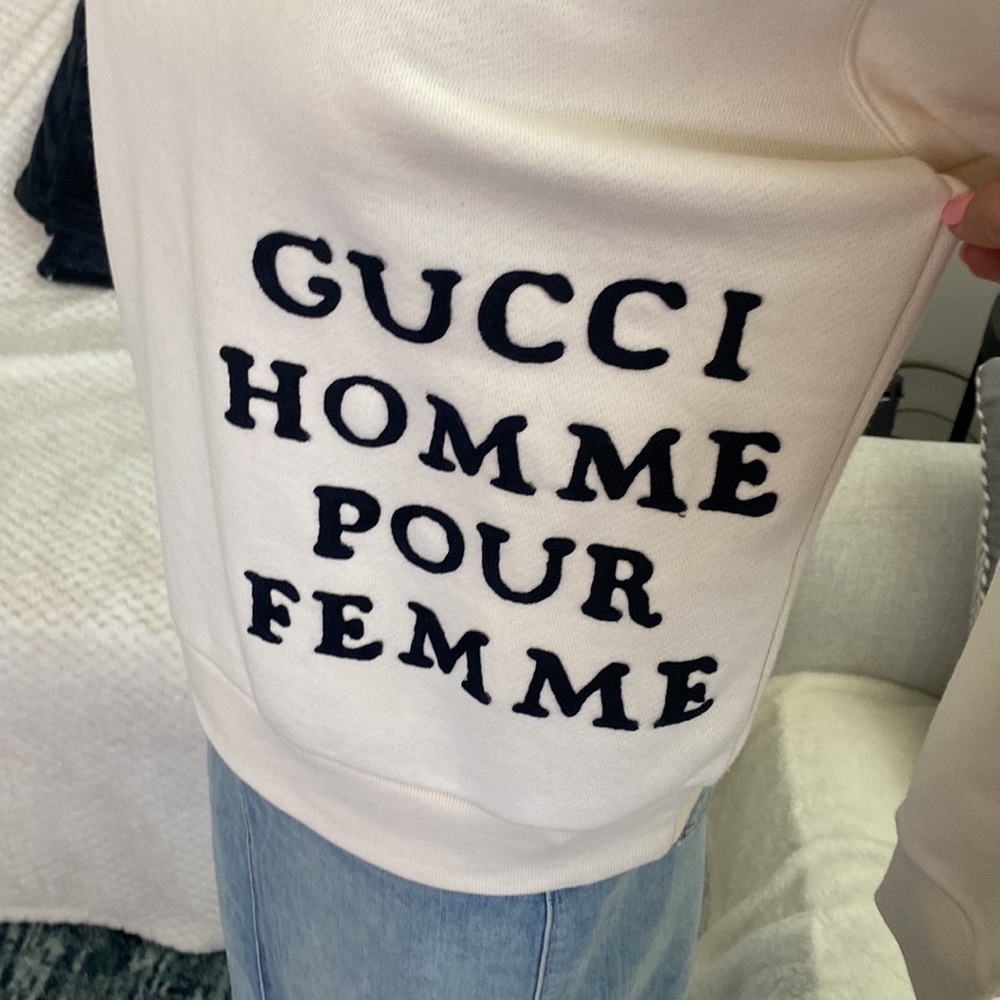 Gucci Oversized Sweatshirt Ivory - Picture 3 of 6